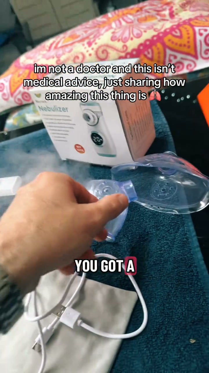 The Portable Nebulizer That Actually Keeps Up With You
