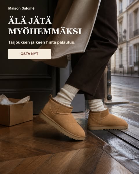 Kauden aloitustarjous: −45 %