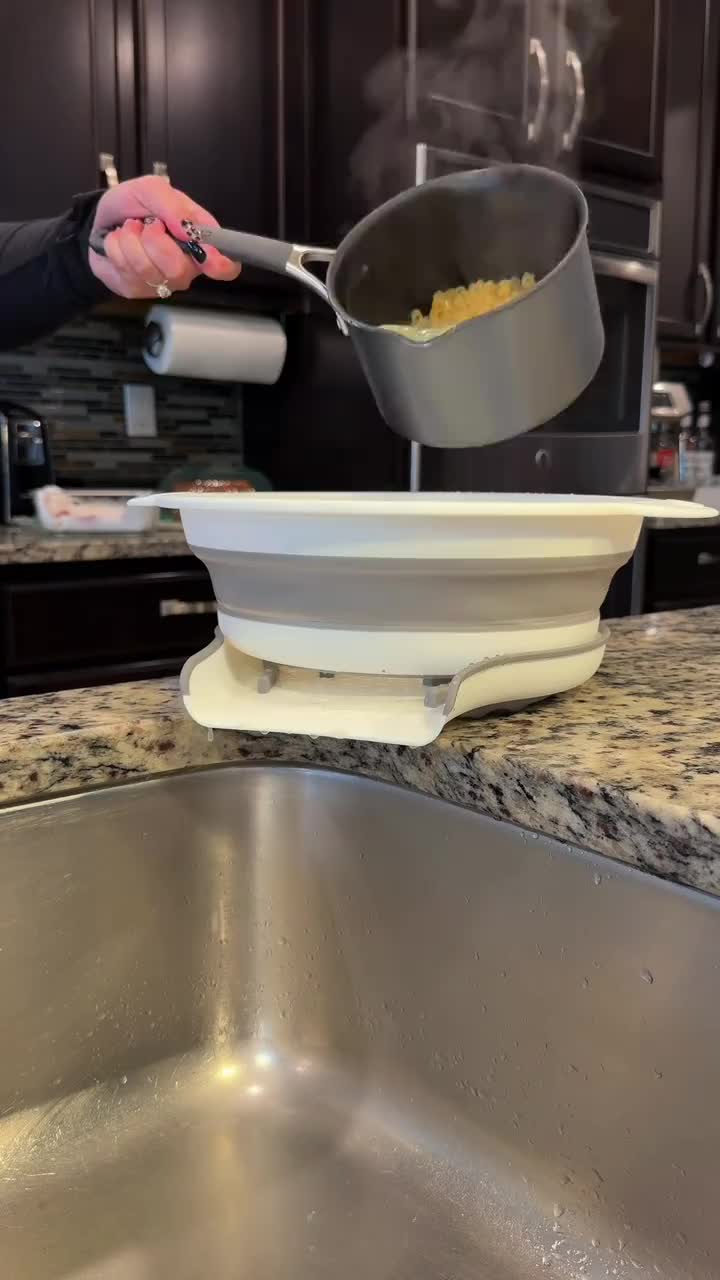 The Strainer That Saves Your Kitchen Space