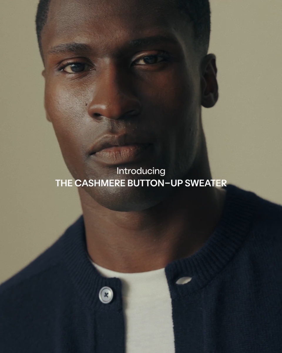 Introducing: Cashmere Button-Up Sweater