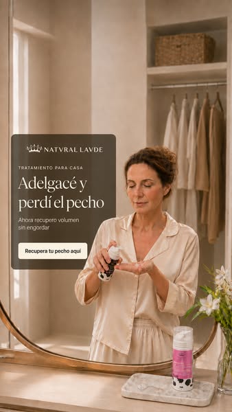 Recupera el pecho perdido al adelgazar