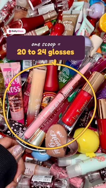 1 scoop = 20 to 24 glosses