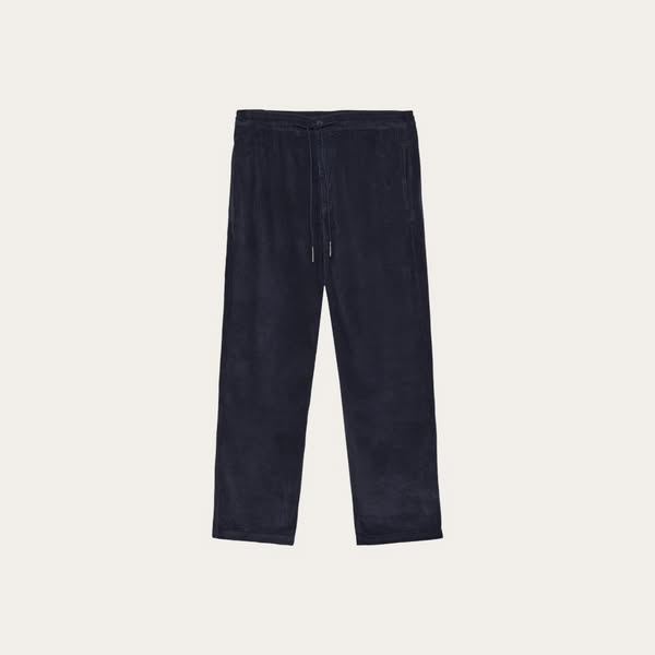 Fig comfort corduroy pants - Night Sky