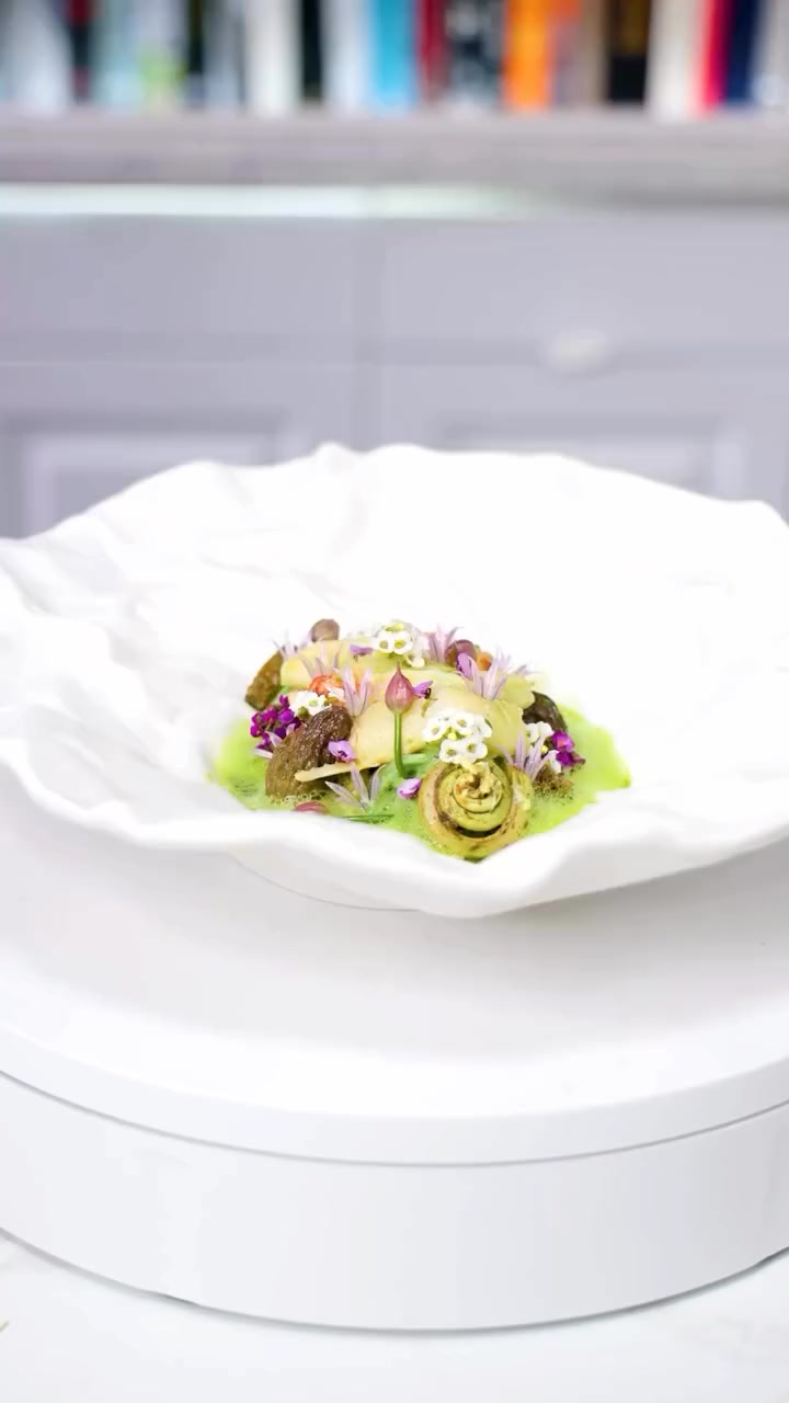 Plates that belong in a Michelin-star kitchen