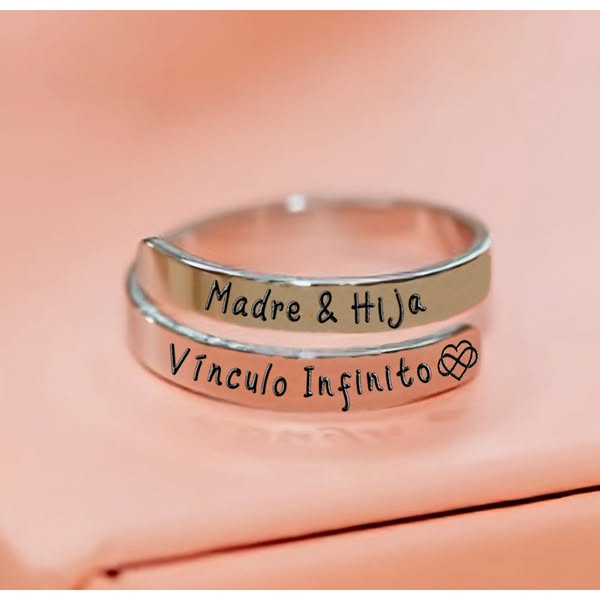 SET 2 Anillos + 2 Esclavas Madre & Hija