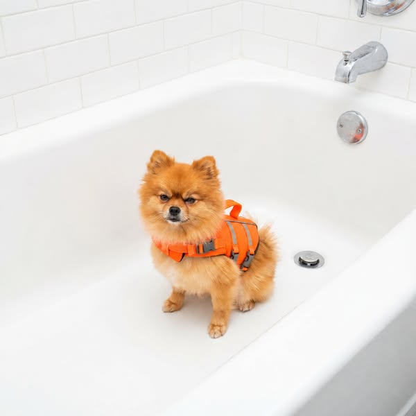 Que mi Pomerania me quisiera demasiado la hacía ahogarse.