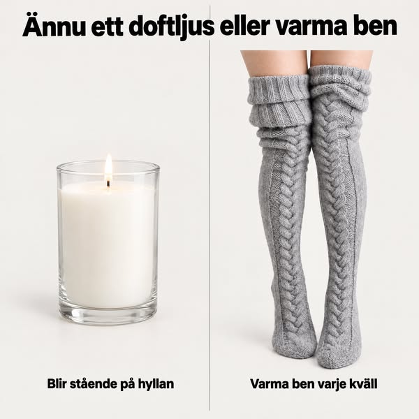 Ännu ett doftljus eller varma ben