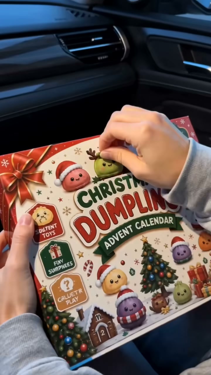 Christmas Dumpling Squishy Advent Calendar