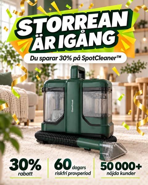 Spara 30% på SpotCleaner™