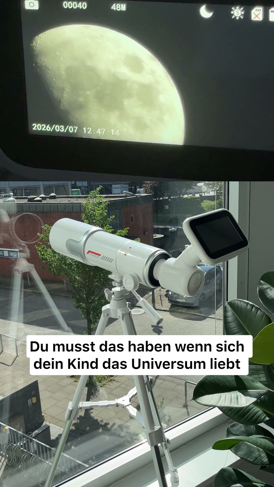 Aktion: Teleskop + GRATIS Bildschirm