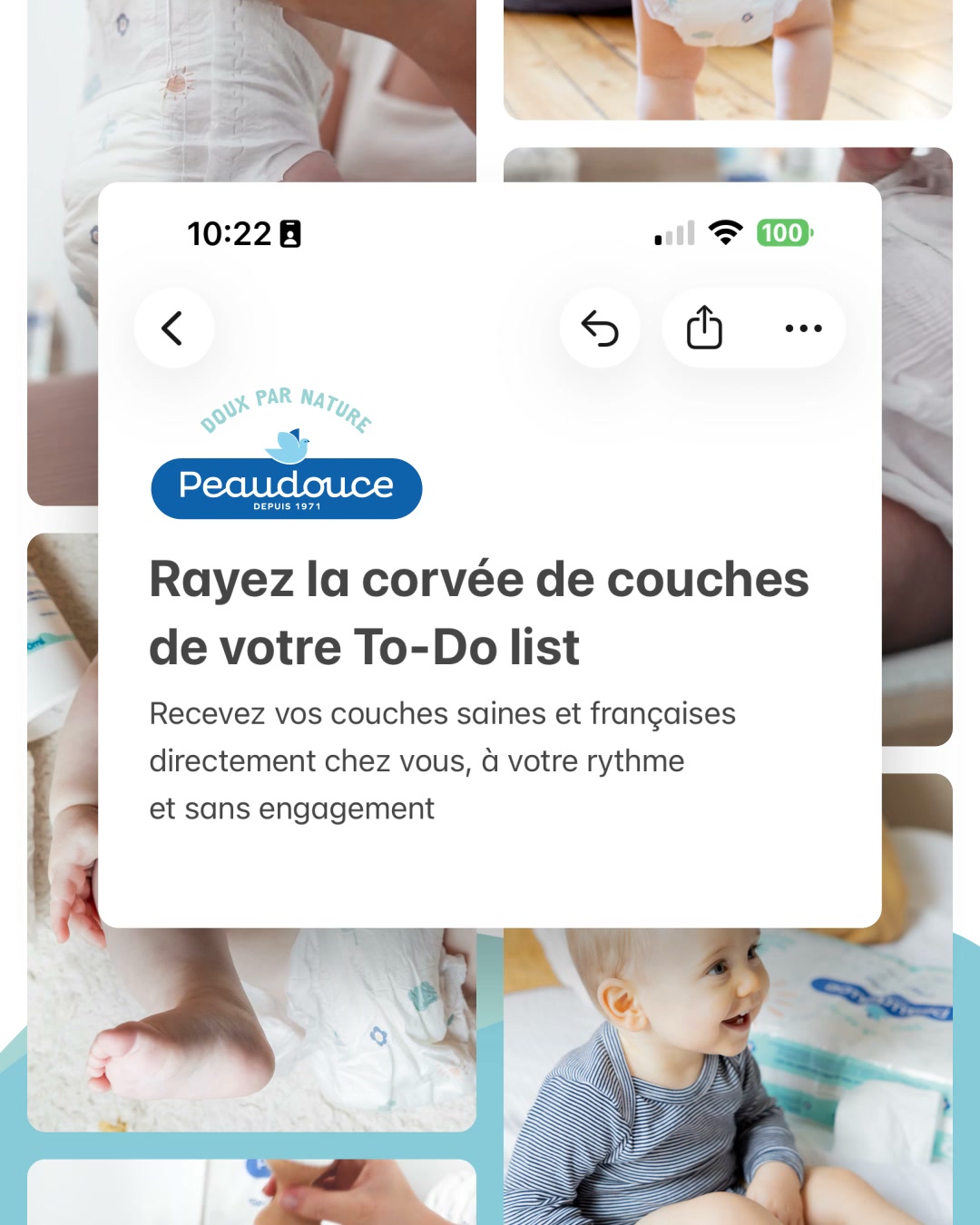 Abonnement Couches Bébé : Saines & Sans Engagement