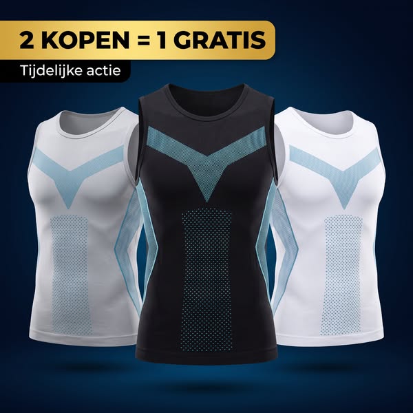 Omelia Compressieshirt voor mannen | Slanker silhouet