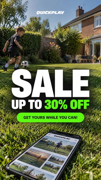 Up To 30% Off Goals & Rebounders