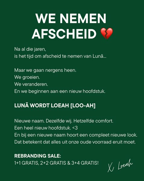 Oude voorraad moet weg