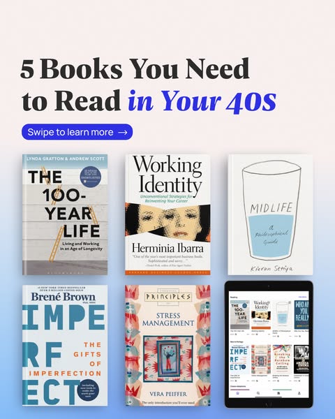 5 Books to Read in Your 40s