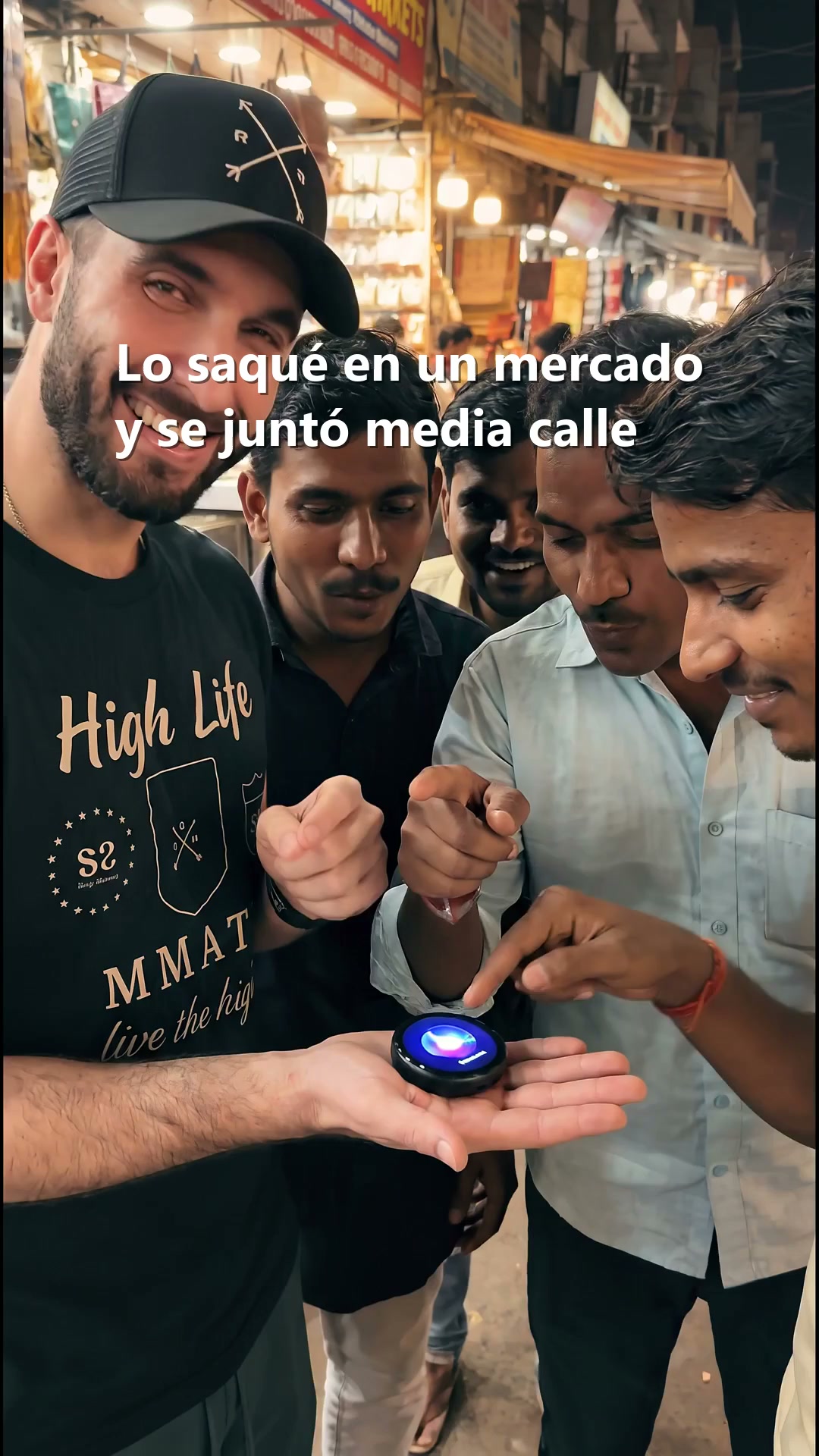 Se juntó media calle