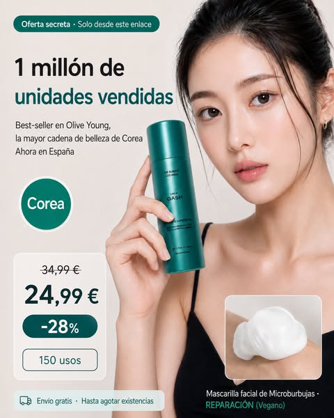 Best-seller en Corea, ahora en España
