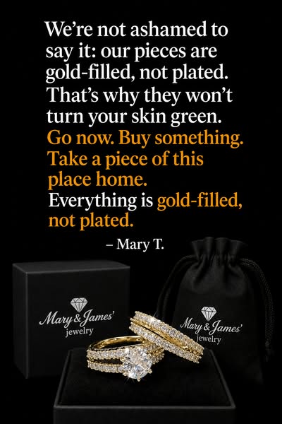 Not Solid Gold. Gold-Filled. That's The Point.