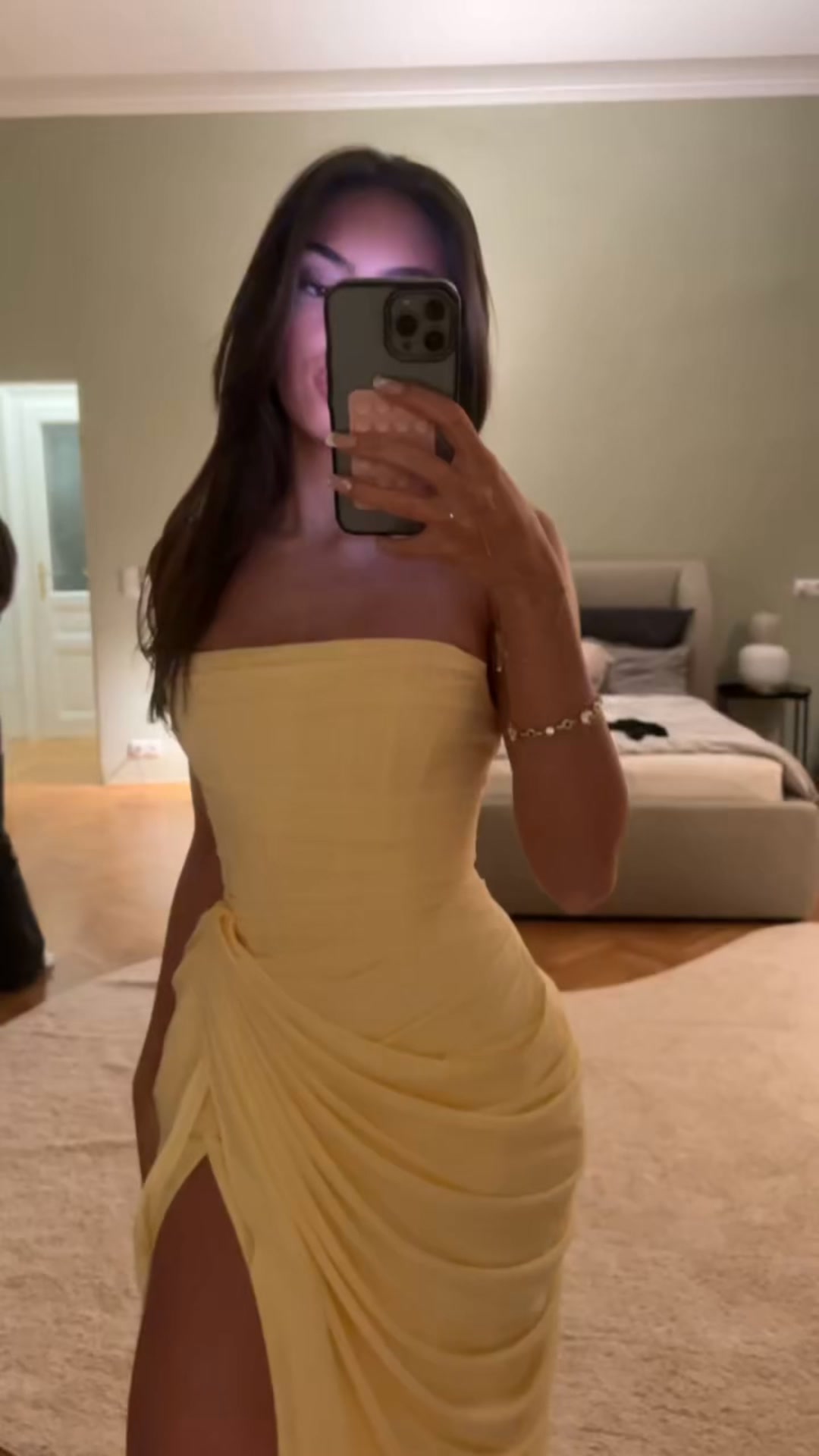 The one she'll ask about