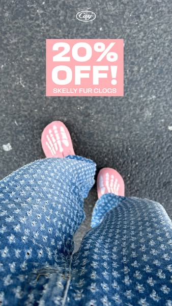 ONLY A FEW PAIRS LEFT!