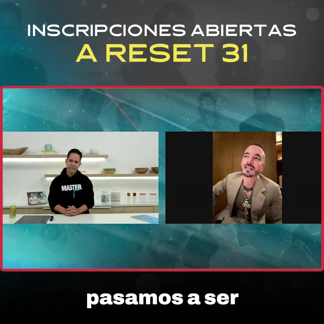 Quiero ingresar a Reset 31 el programa de 31 días de nutrición y entrenamiento de Jose Fernández