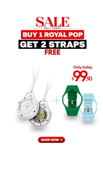 GET 2 EXTRA STRAPS FREE