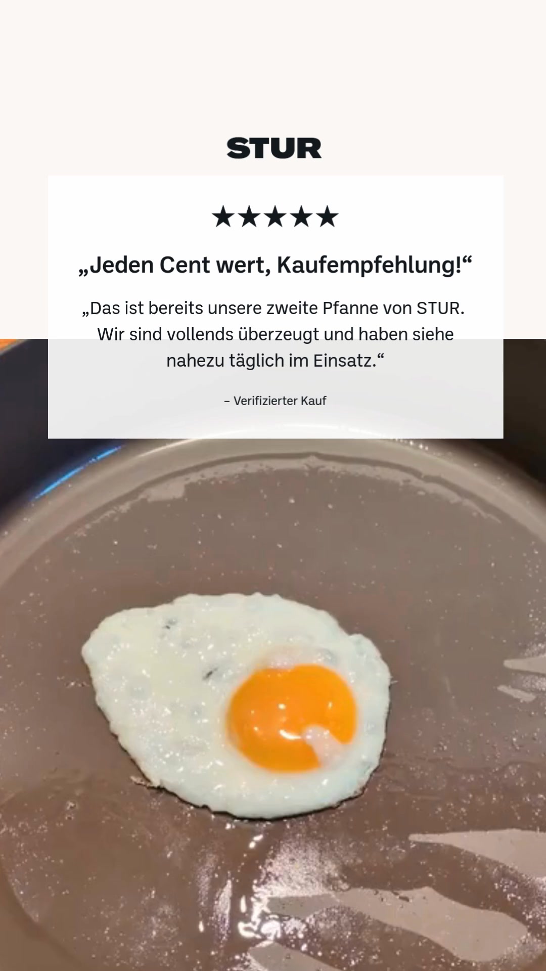 Eine Pfanne für die Ewigkeit.