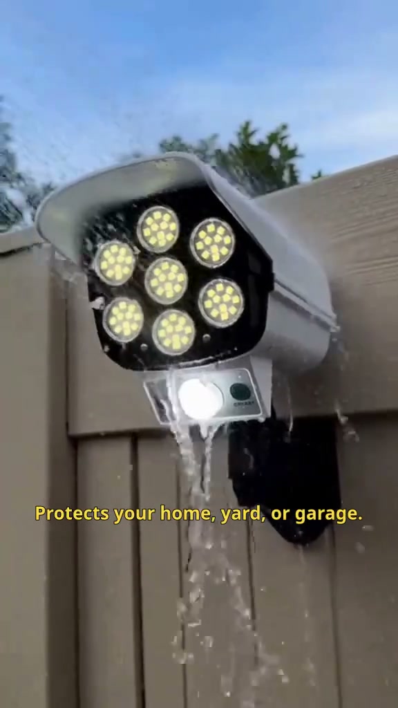 2026 HOT SALECamera-like Motion Sensor Solar Light