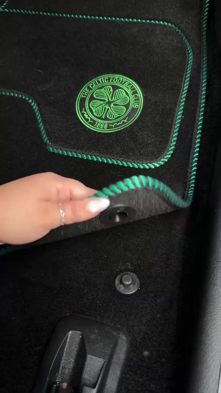 Official Celtic FC Car Mats