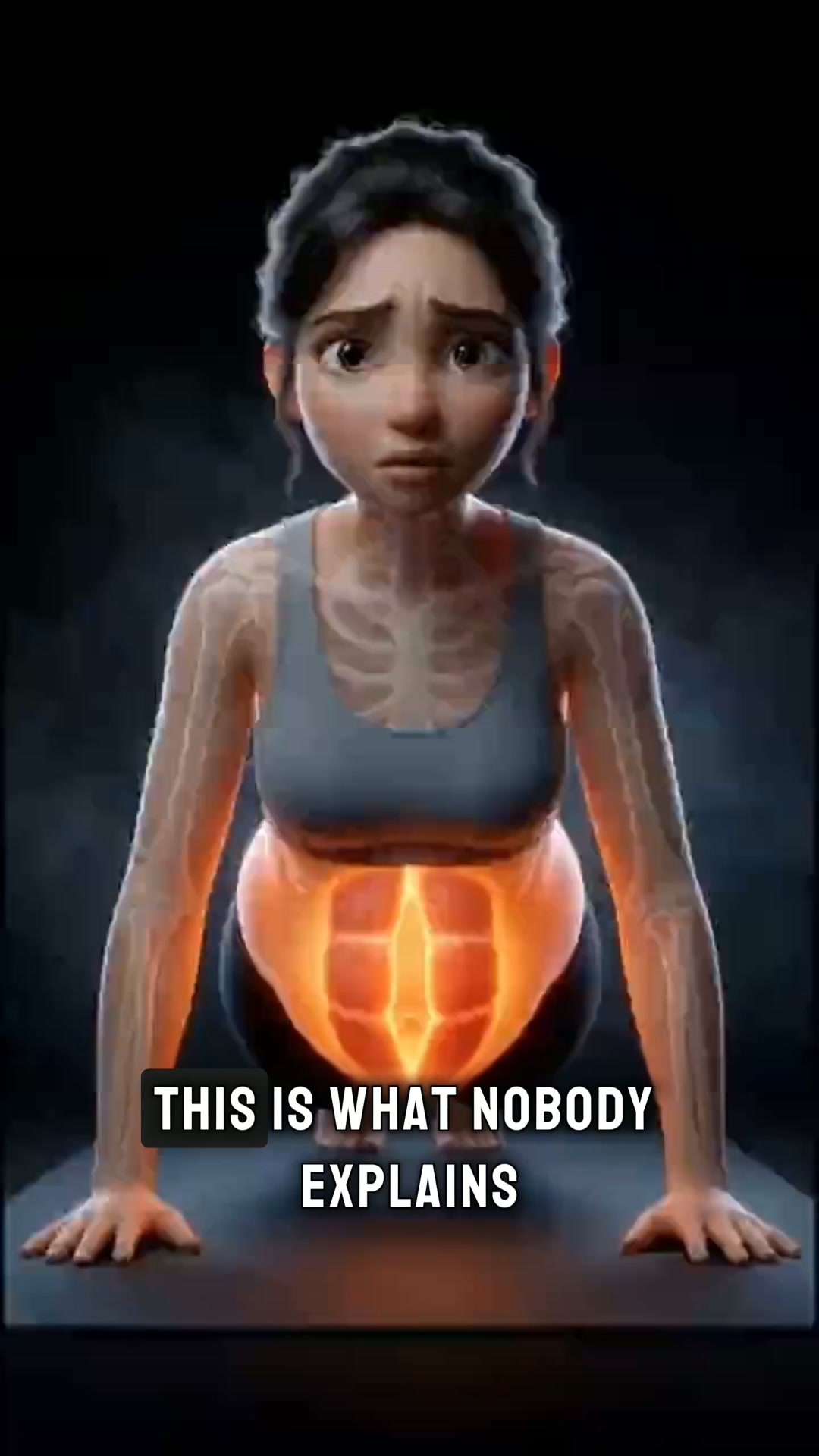 I was doing PT 3 times a week. My diastasis barely moved. Nobody told me about the other 23 hours.