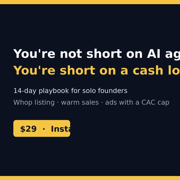Ship One Whop Offer in 14 Days