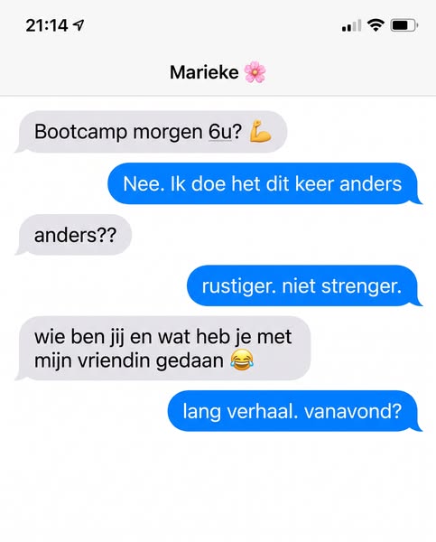 Om 07:12 zette ik de motor uit en wist ik: ik stap vandaag niet uit