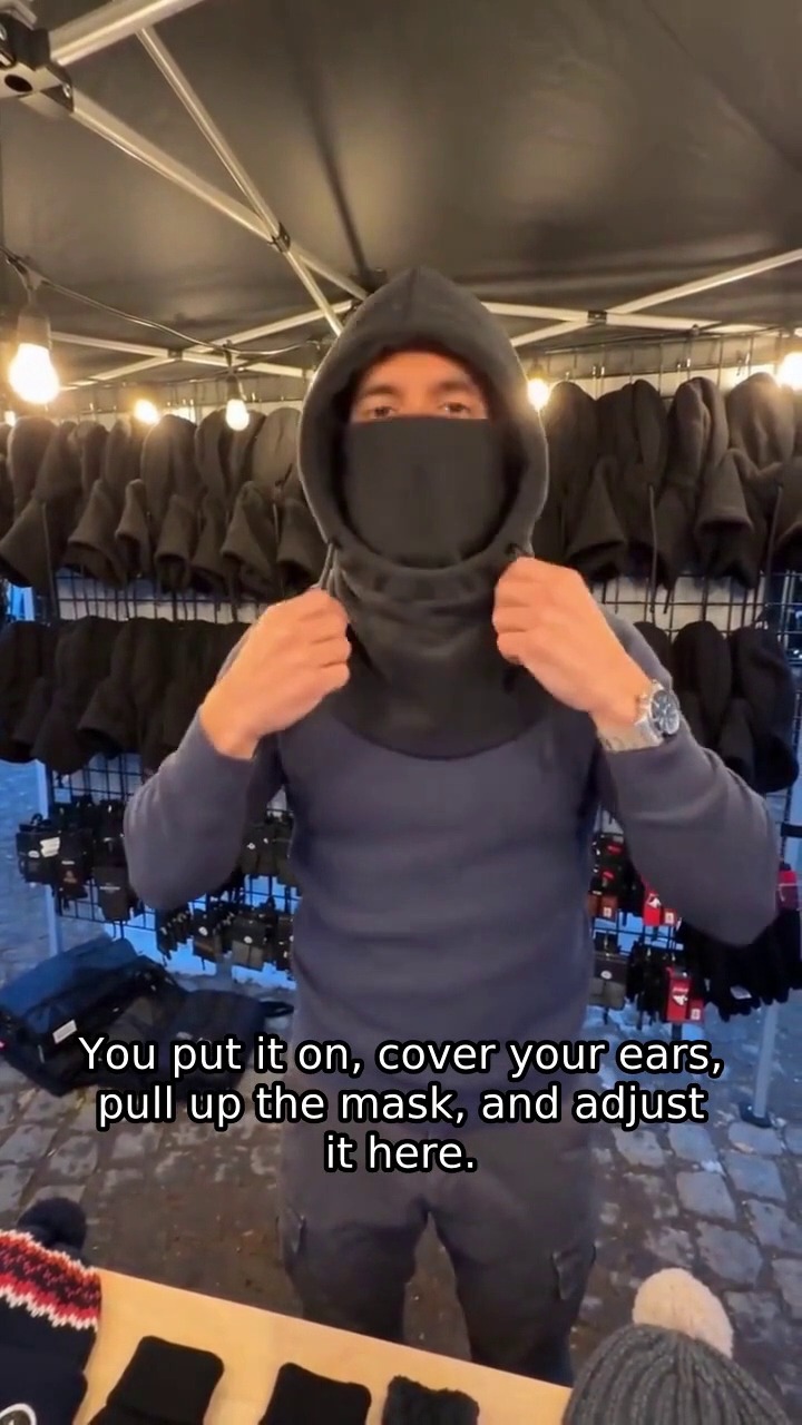 3-in-1 Fleece Hood – Warm and Cosy from Head to Neck