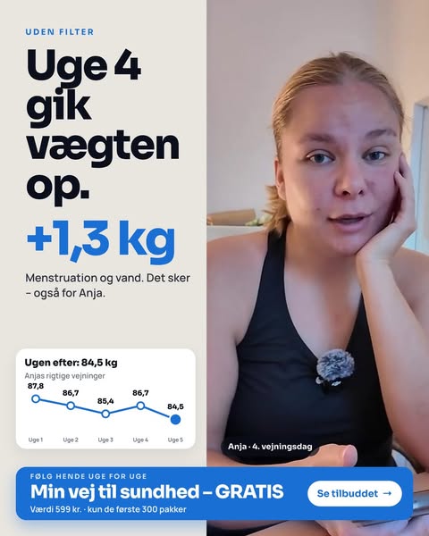 Følg Anja uge for uge – programmet er gratis