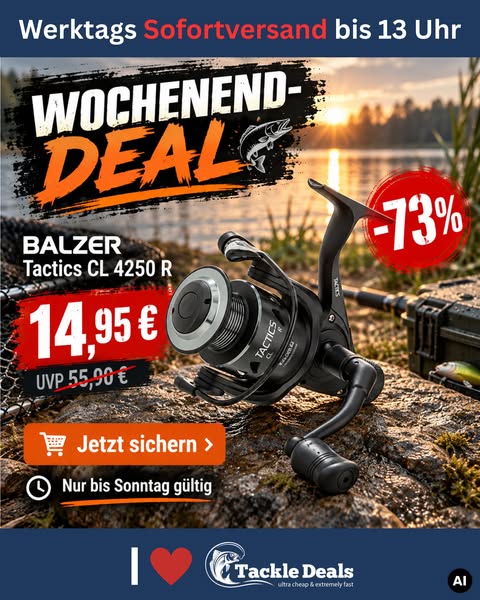BALZER Tactics CL 4250 R günstig online kaufen! | Tackle-Deals.eu, 17,95 €