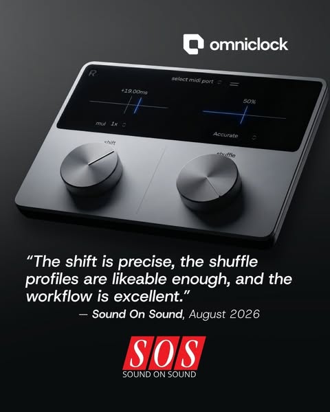 1st MIDI clock shifting plugin