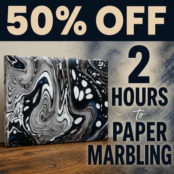 Learn the 900-Year-Old Japanese Art of Paper Marbling