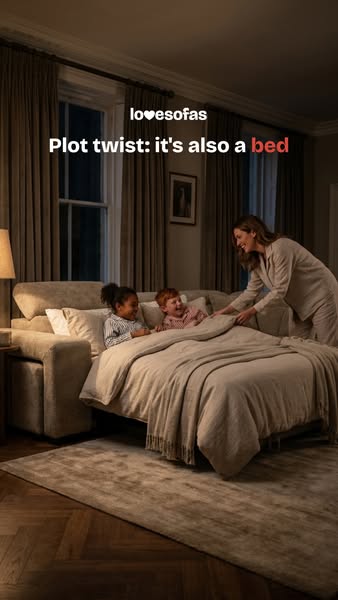 Hide clutter. Reveal comfort.