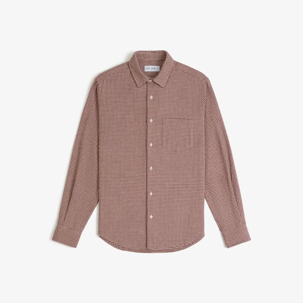 Flannel Pocket Shirt Houndstooth
