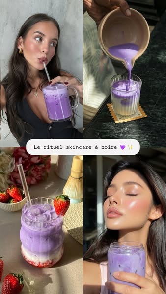 Le rituel skincare à boire