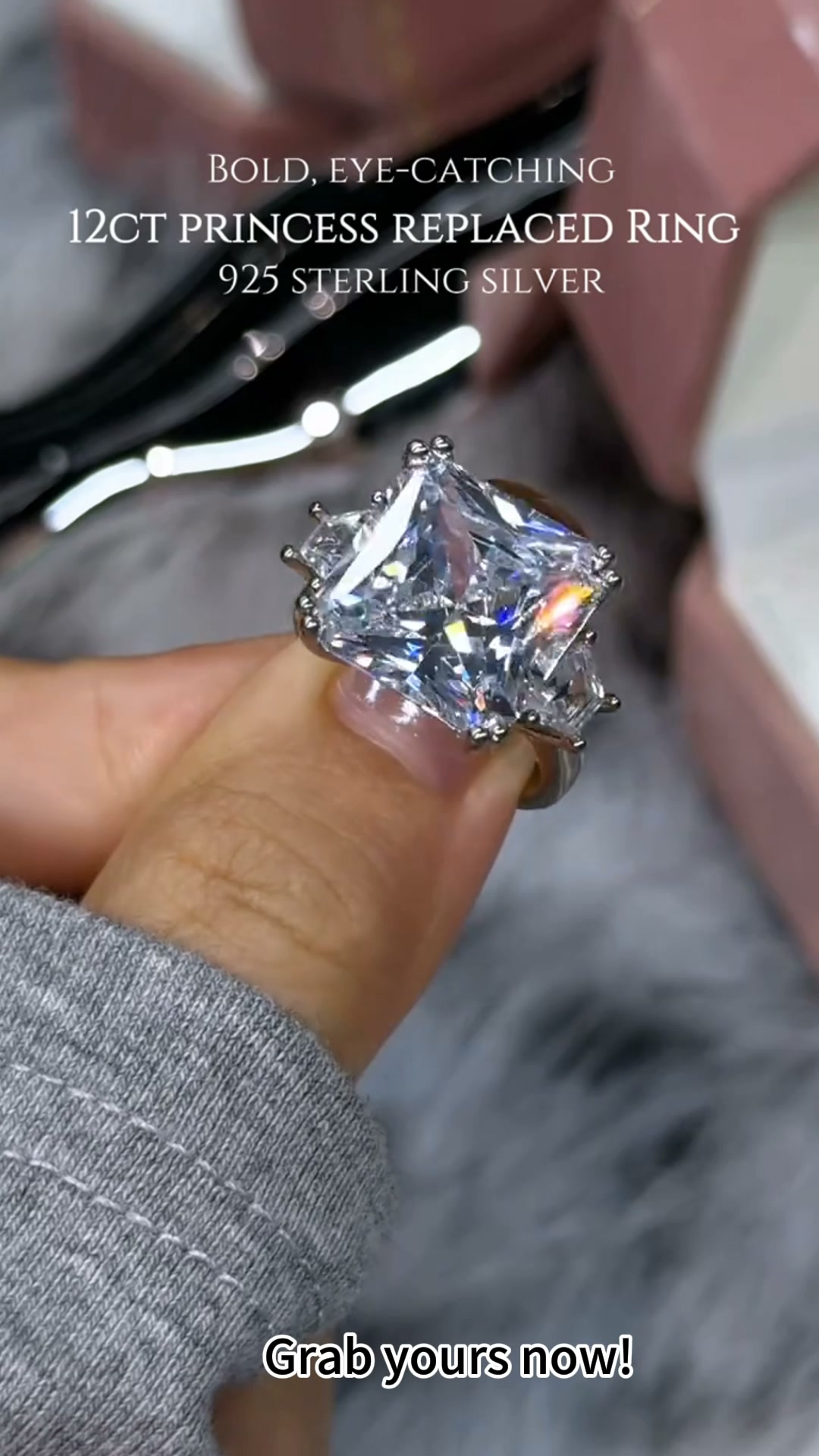 Timeless Three-Stone Statement Ring