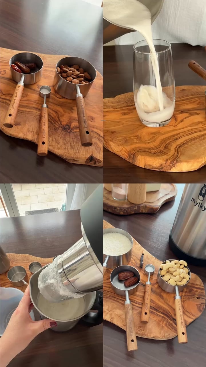 Latte vegetale fresco in 60 secondi
