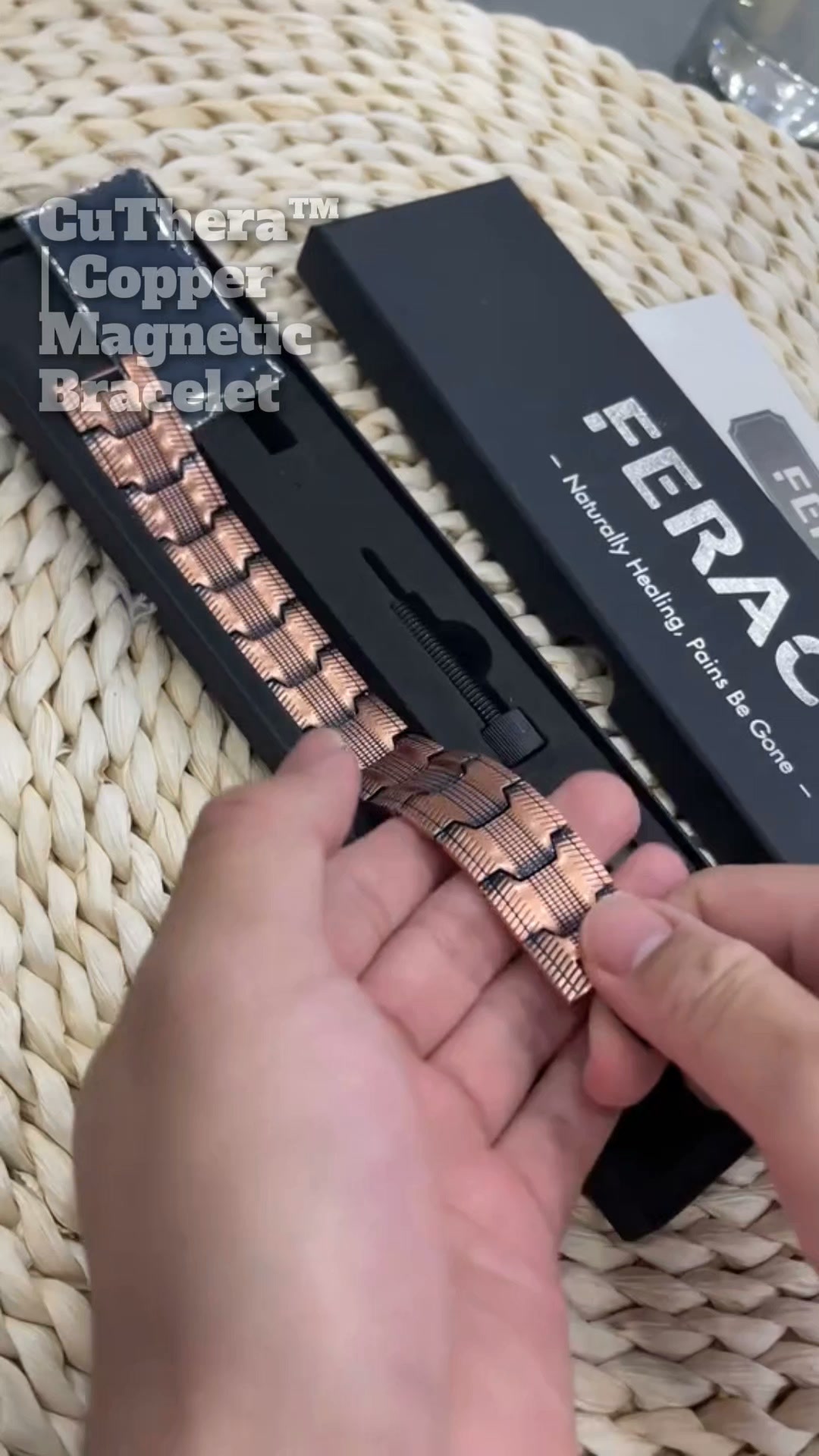 CuThera™ | Copper Magnetic Bracelet
