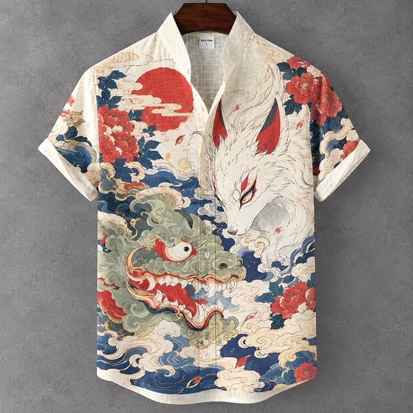 Up to 30% OFF Japanese Ukiyo-e Art Shirts — Wear Myth, Stand Out!