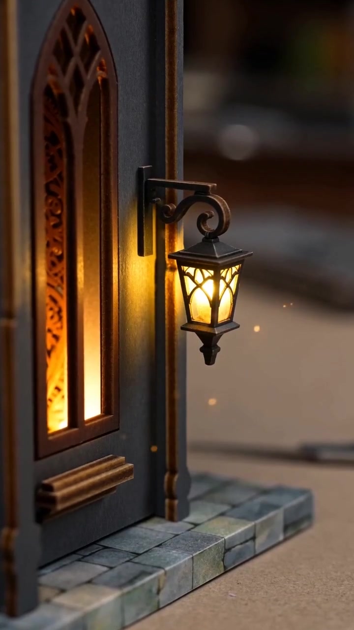 Tap once. The whole castle lights up.