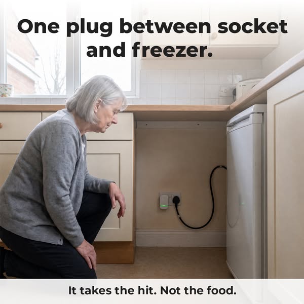 It takes the hit. Not the food.