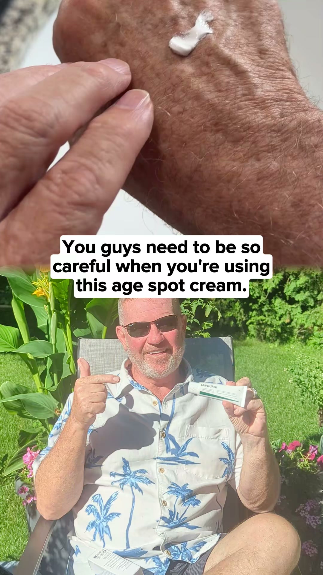 Designed for Age and Sun Spots.
