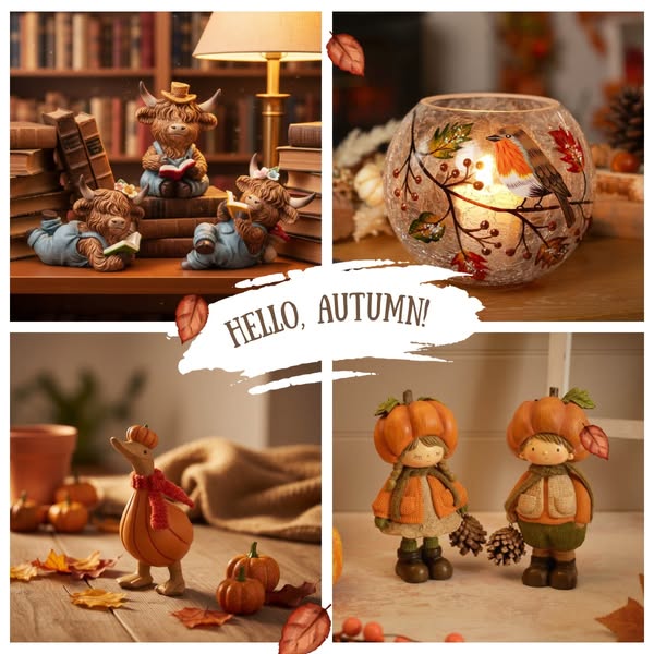 Autumn Decor | Seasonal Home Decorations | Little Monkey Gifts