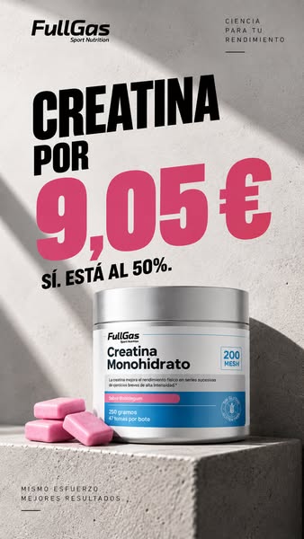Creatina Bubblegum al 50%
