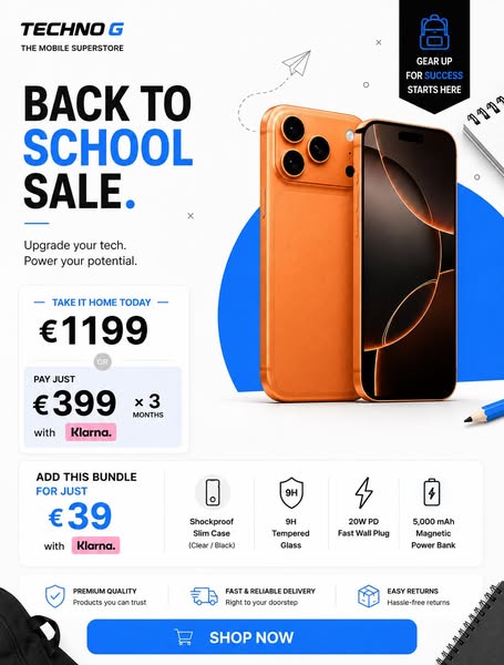 iPhone 17 Pro Max From €1,199